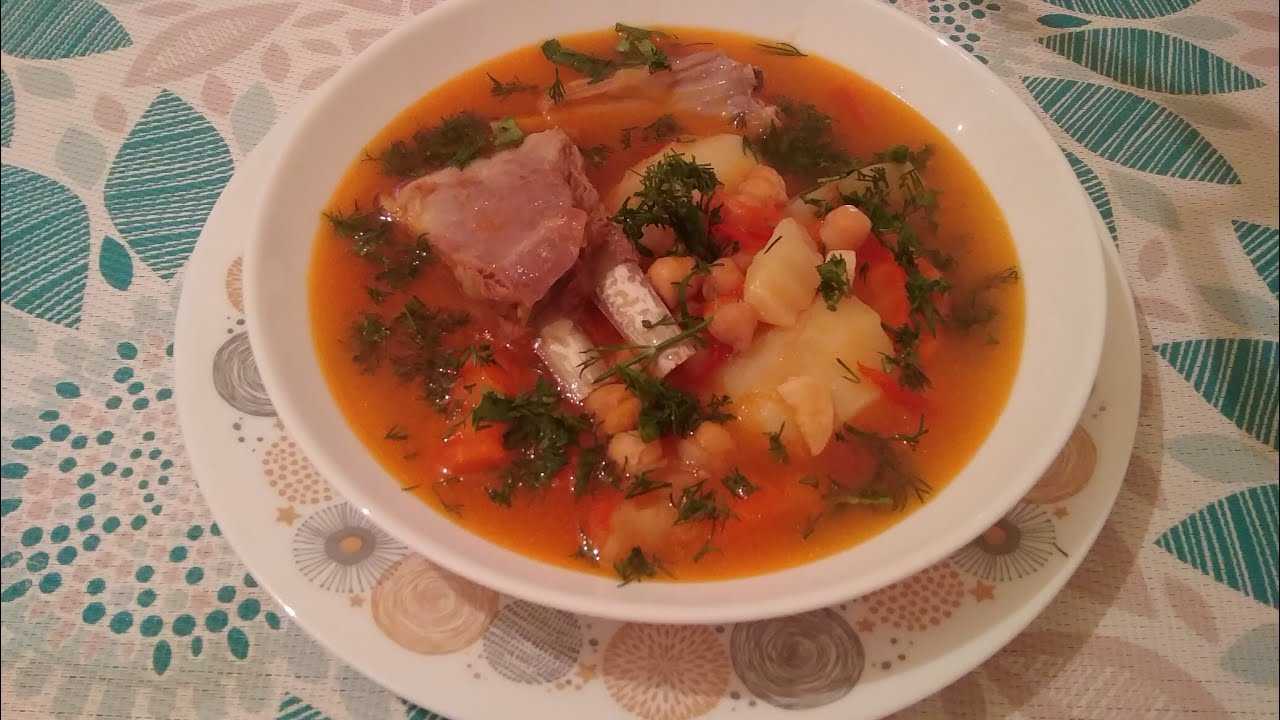 Шурпа по-узбекски