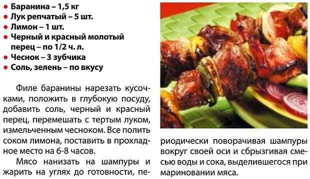 Шашлык из свинины и 6 самых вкусных маринадов, чтобы мясо было мягким