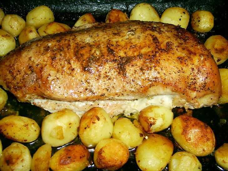 Филе индейки в духовке: рецепт с картошкой | duxobka.ru