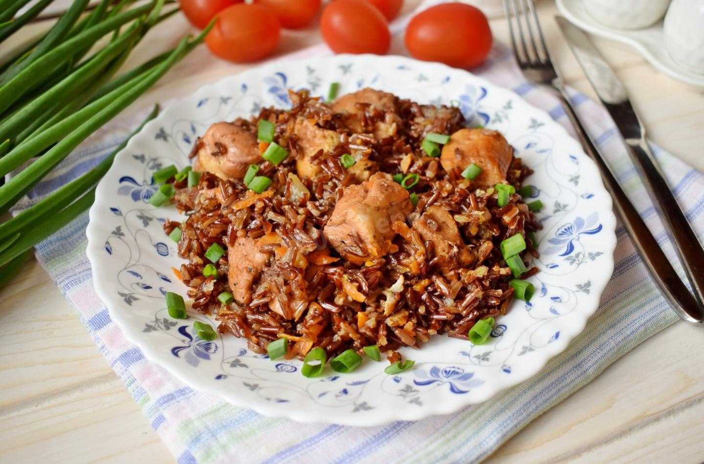 Бурый рис на гарнир: как правильно варить, рецепты вкусных блюд