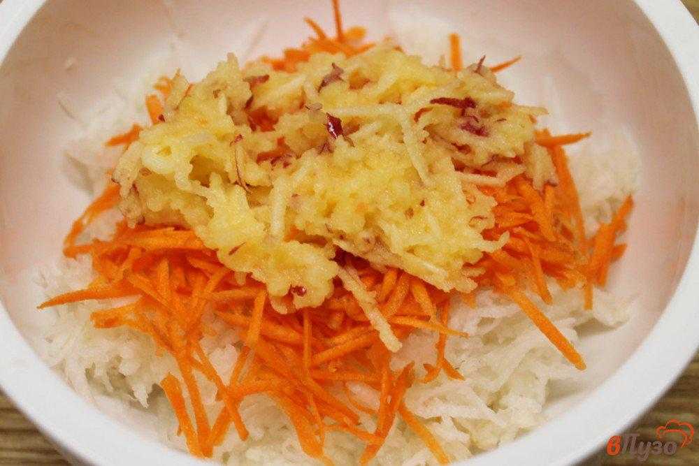 Салат с дайконом