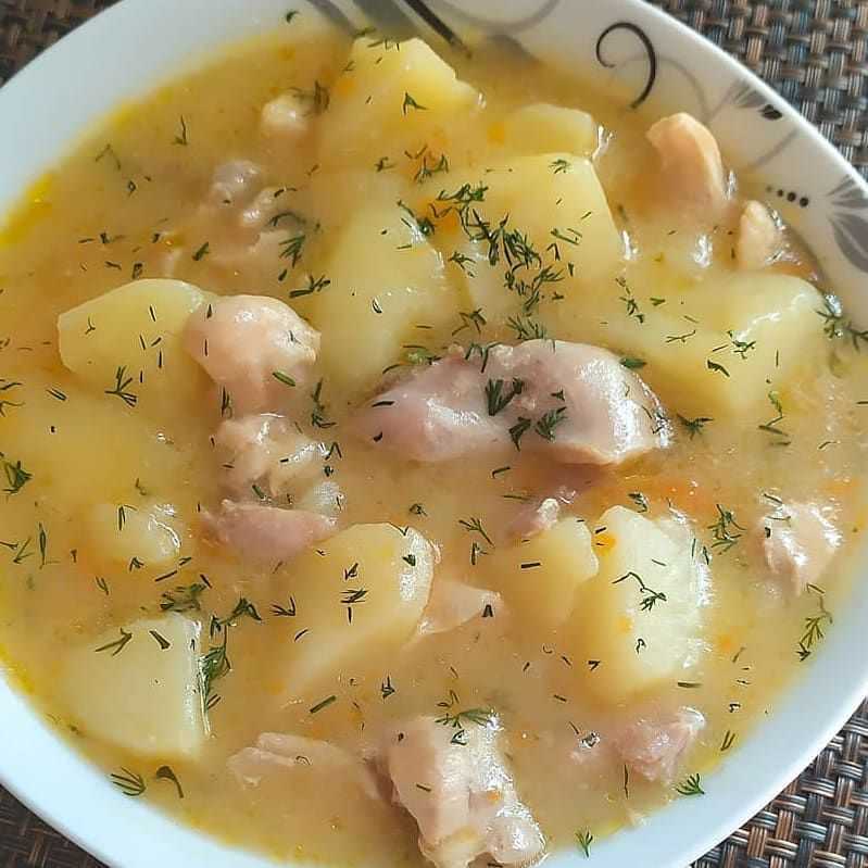 Как приготовить вкусный соус из курицы с картошкой в казане