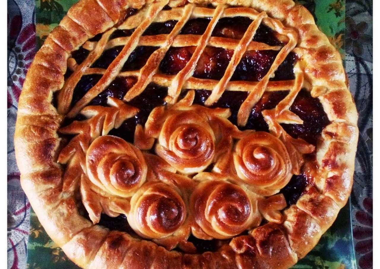 Булочки с повидлом + как красиво заворачивать булочки из дрожжевого теста