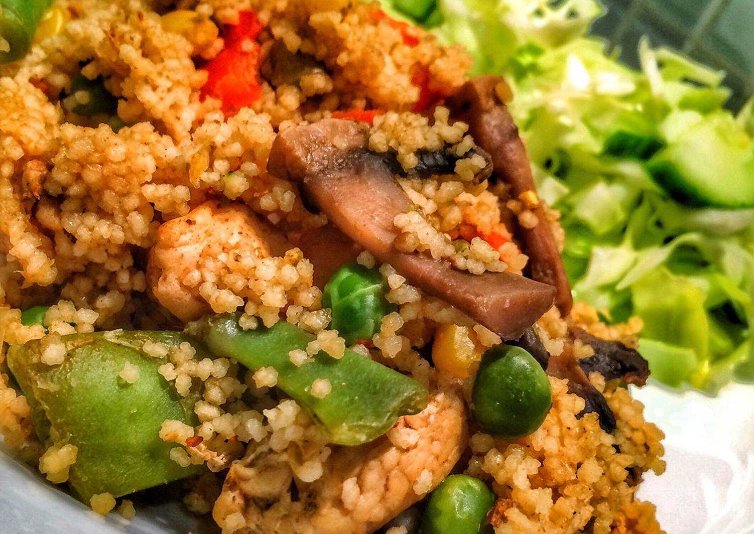 Кус кус с курицей пошаговый рецепт приготовления - вкусная еда