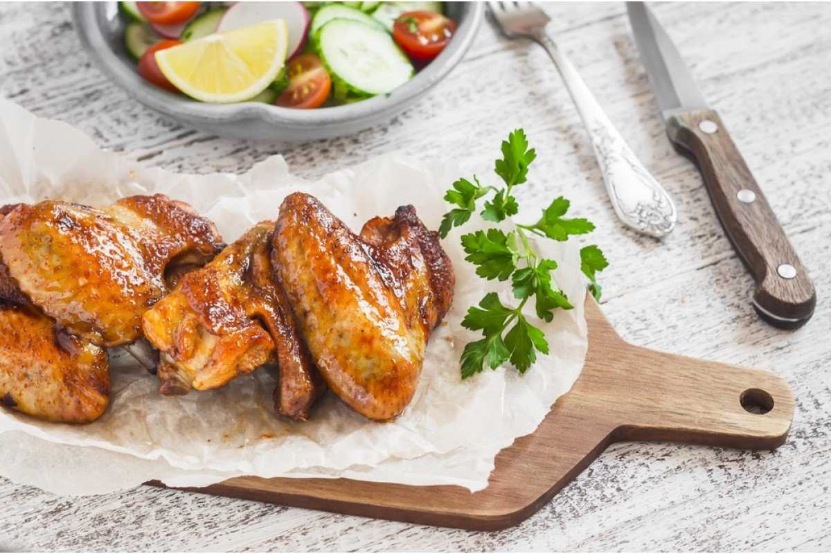 Куриные крылья в духовке с хрустящей корочкой