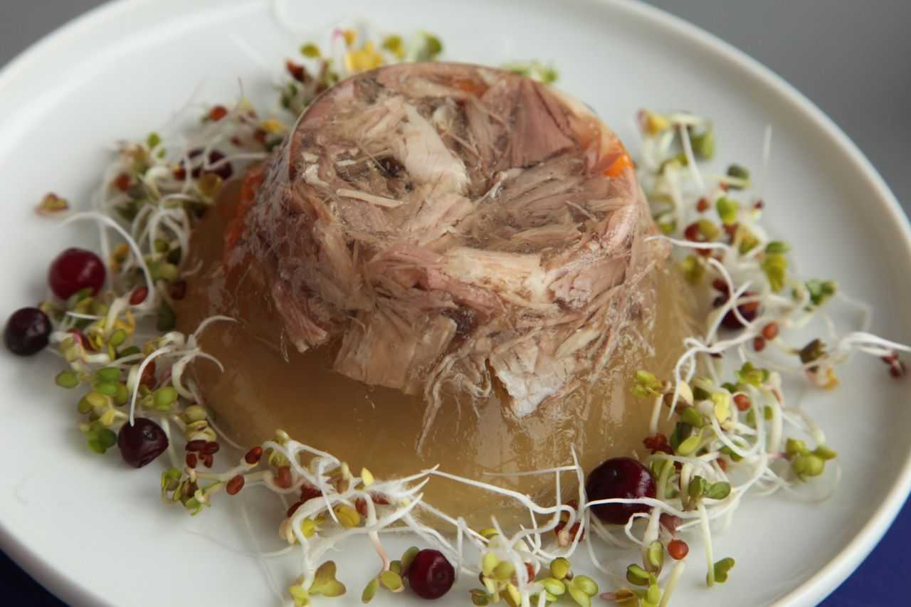 Холодец из оленины