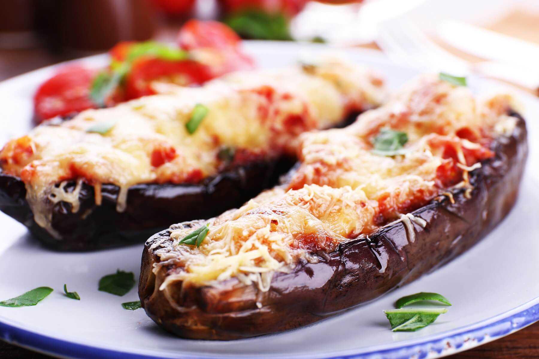 Баклажаны запеченные в духовке быстро и вкусно