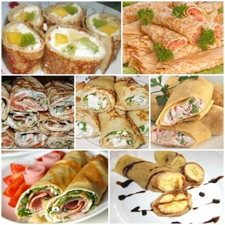 Блины с припеком (5) вкусных очень простых рецептов