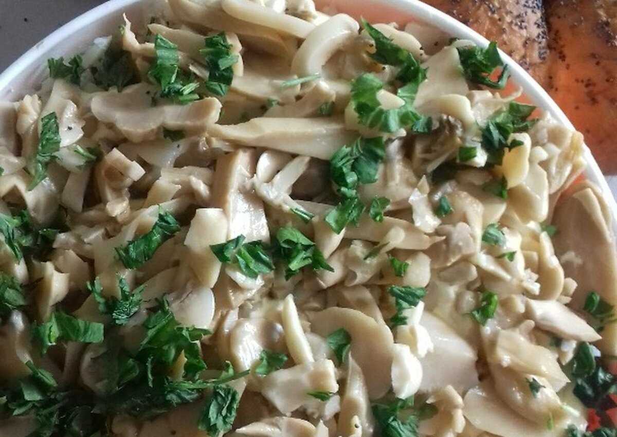 Вкусные салаты с жареными грибами шампиньонами: фото и рецепты приготовления простых и сложных блюд