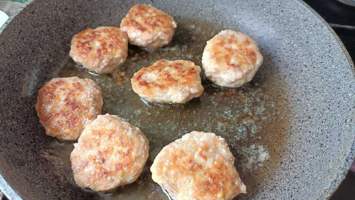 Рубленные котлеты из куриной грудки