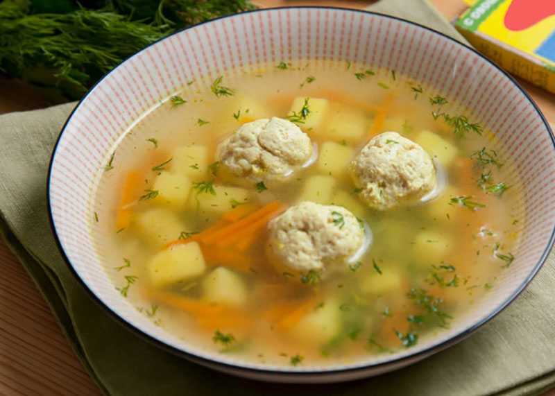 Суп с фрикадельками и вермишелью — самые вкусные рецепты