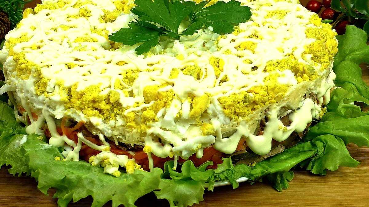 Салат из печени — вкусные вкусности