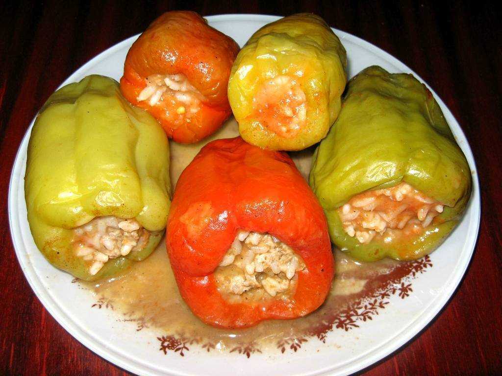 Как готовить фаршированные замороженные болгарские перцы