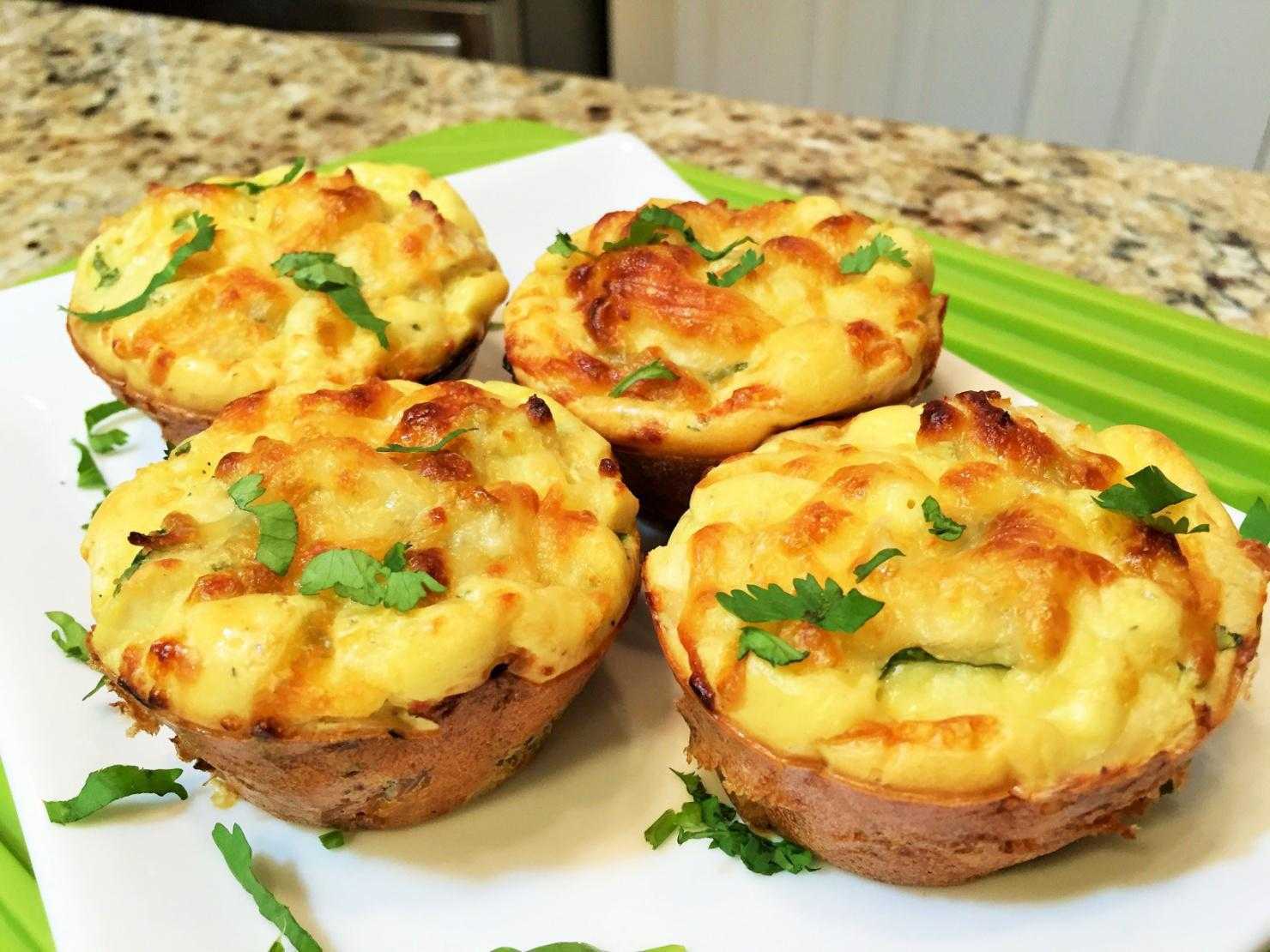 Маффины с сыром и кукурузой - рецепт пошаговый с фото