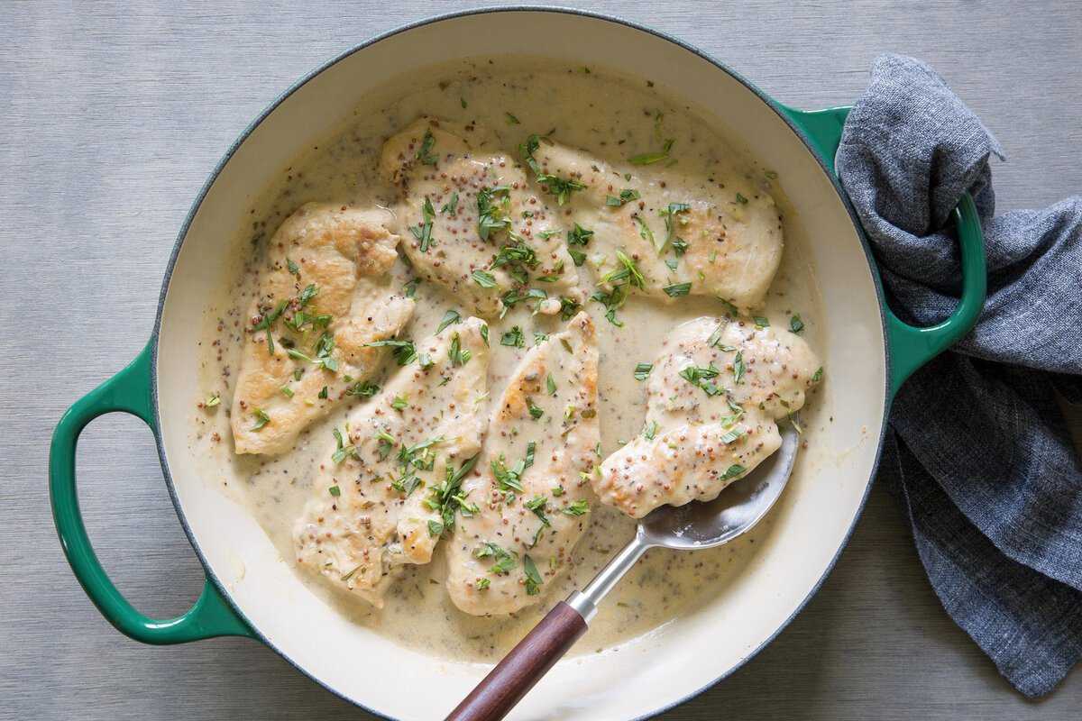 Сливочный соус для курицы — 12 рецептов