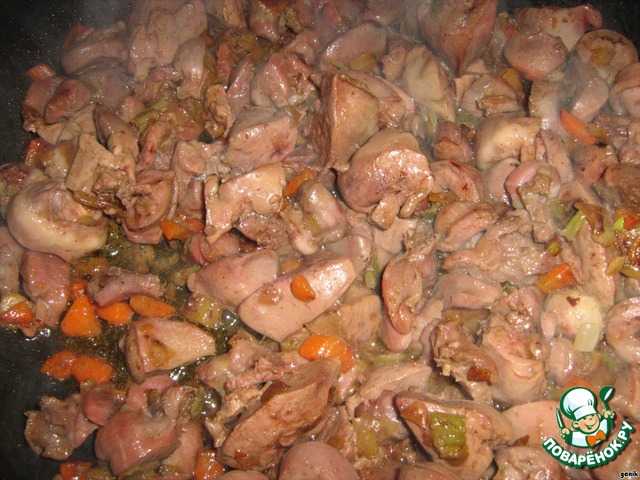 Оладики из куриной печени, филе и сердечек. - люблю готовить - страна мам