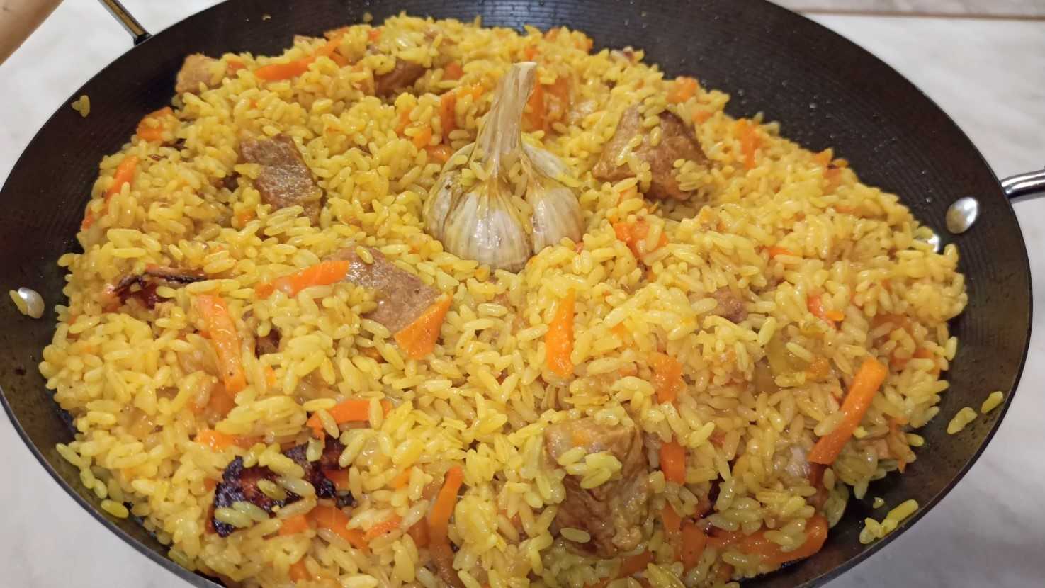 Рецепт плова с курицей