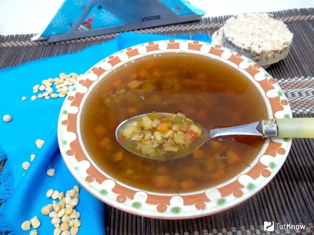 Гороховый суп без замачивания