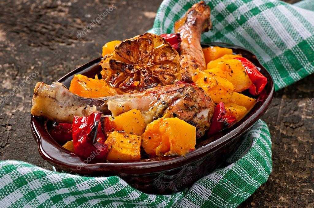 Тыква запеченная в духовке кусочками : 8 вкусных и быстрых рецептов