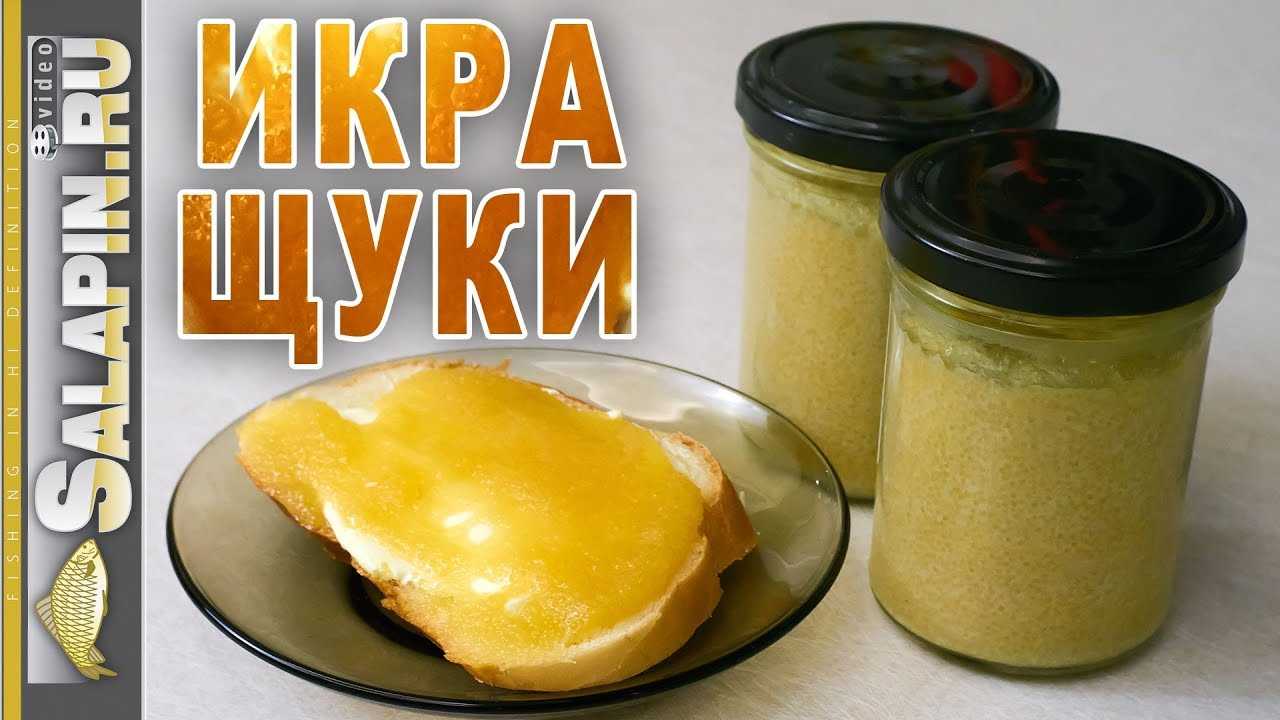 Блюда из щучьей икры рецепты