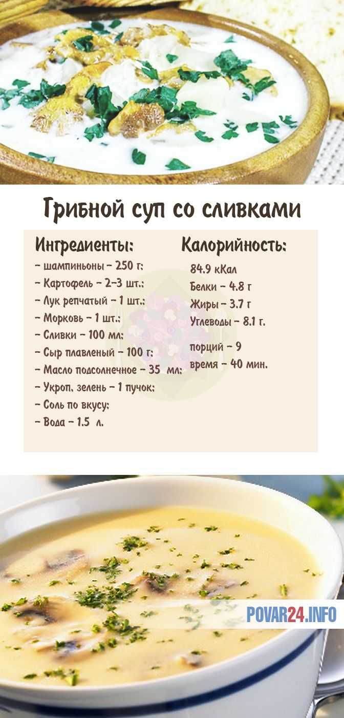 Грибной суп в мультиварке. рецепты грибного супа в мультиварке
