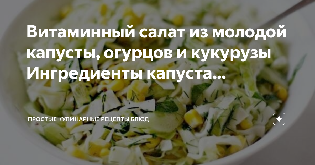 Салаты из свежей капусты — 17 очень вкусных рецептов