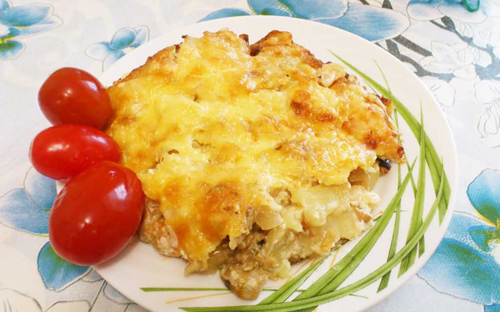 Мясо по французски картофель свинина помидоры рецепт с фото пошагово - 1000.menu