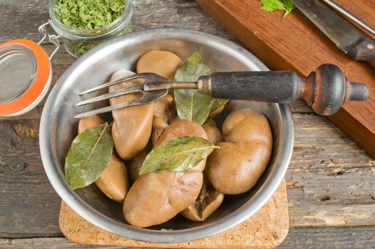 Рецепты приготовления вкусных свиных почек