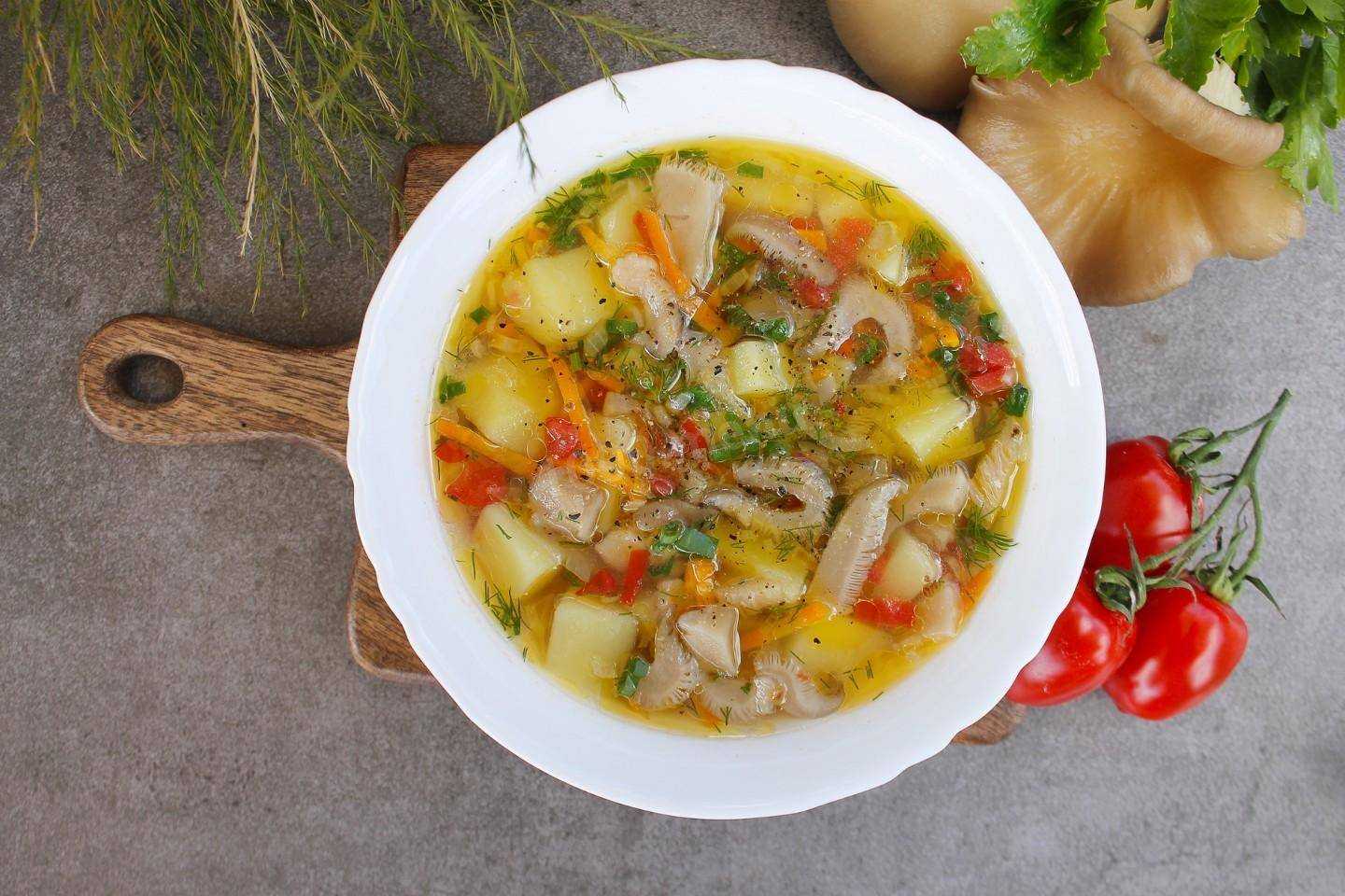 Мясной суп с грибами - 11 пошаговых фото в рецепте