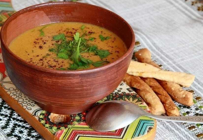 Постный рисовый суп с кукурузой | totrecept.com