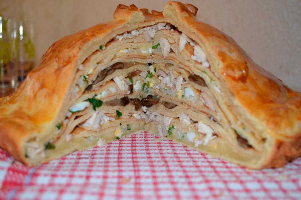 Курник с курицей и картошкой - 10 быстрых и вкусных рецептов (пошагово)