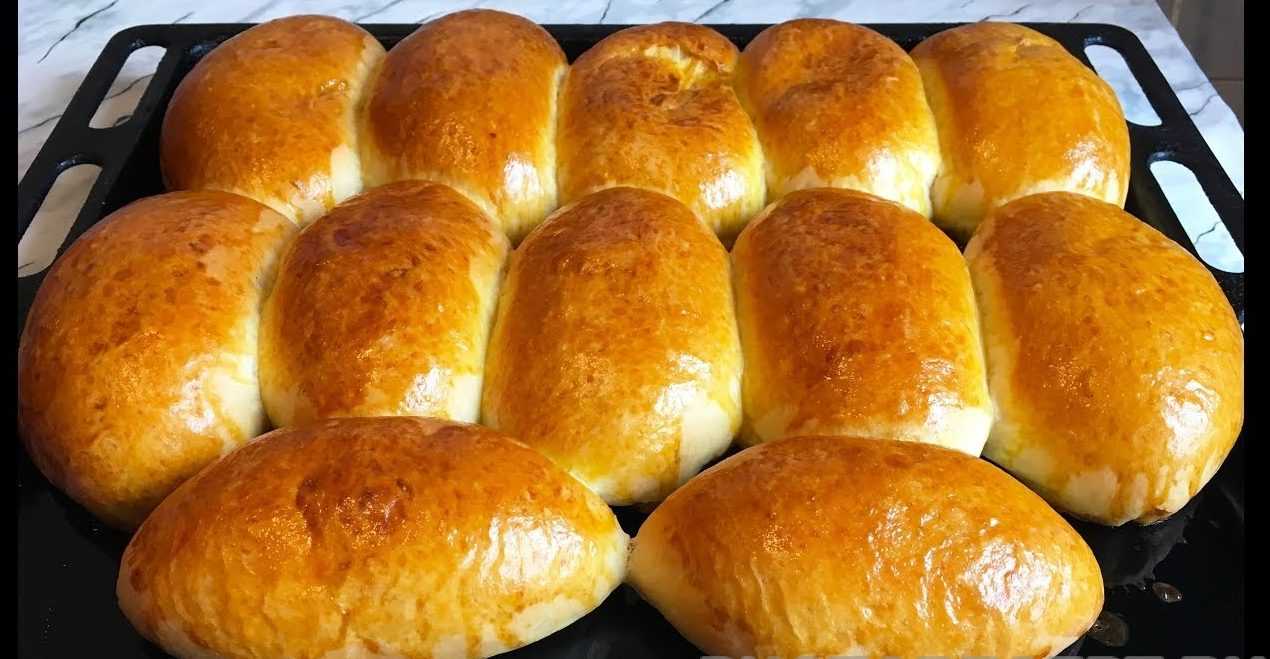Пирожки с капустой из дрожжевого теста в духовке с сухими дрожжами