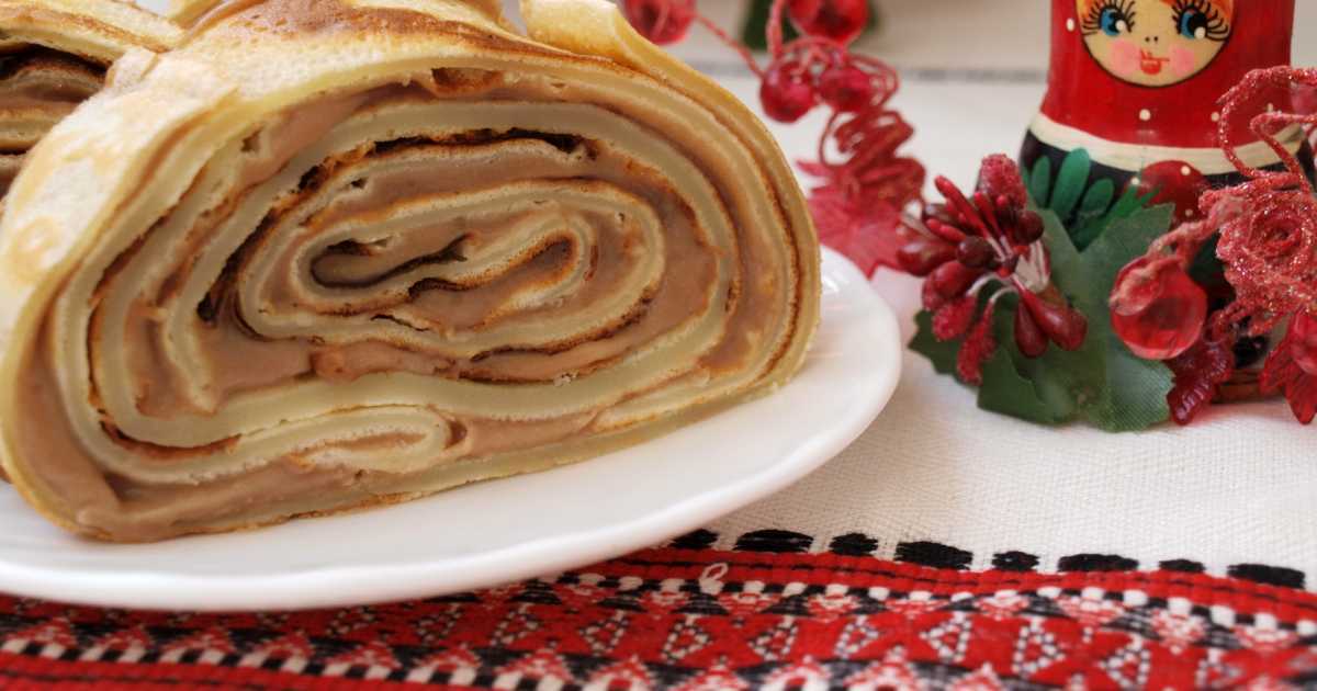 Блины для рулета с заварным кремом - о блинах
