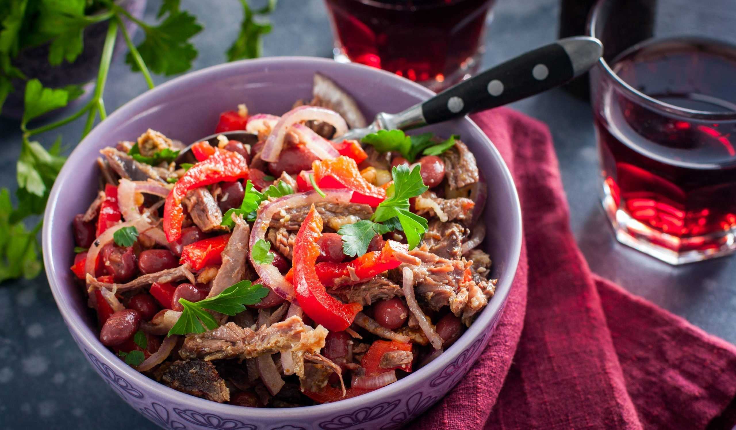 Топ-10 невероятно вкусных и сытных рецептов салата с говядиной