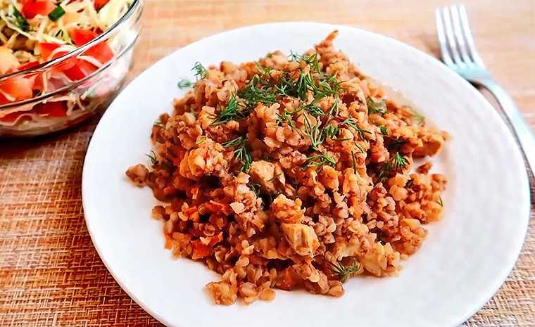 Гречка с курицей по-купечески по старинному рецепту