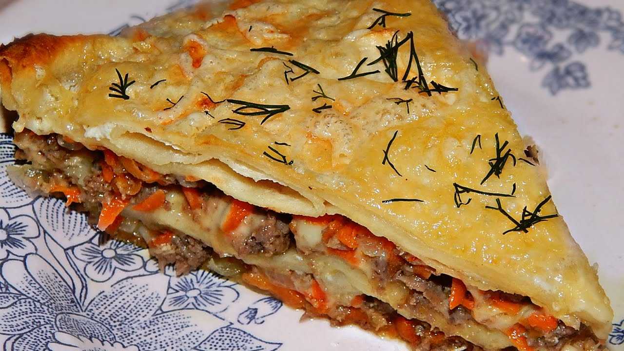 Лаваши с начинкой жареные на сковороде — самые вкусные рецепты