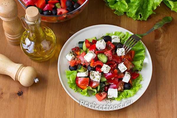 Салат греческий — 5 очень вкусных классических рецептов