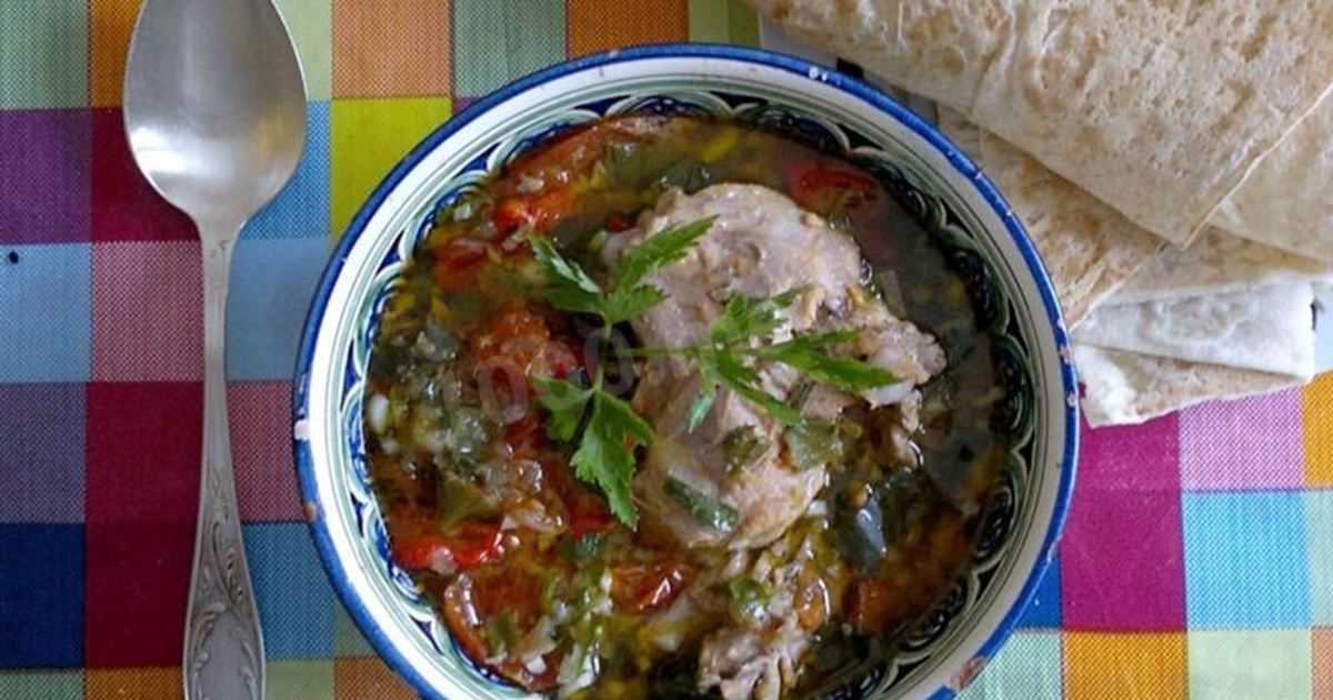 Чахохбили из курицы пошаговый рецепт