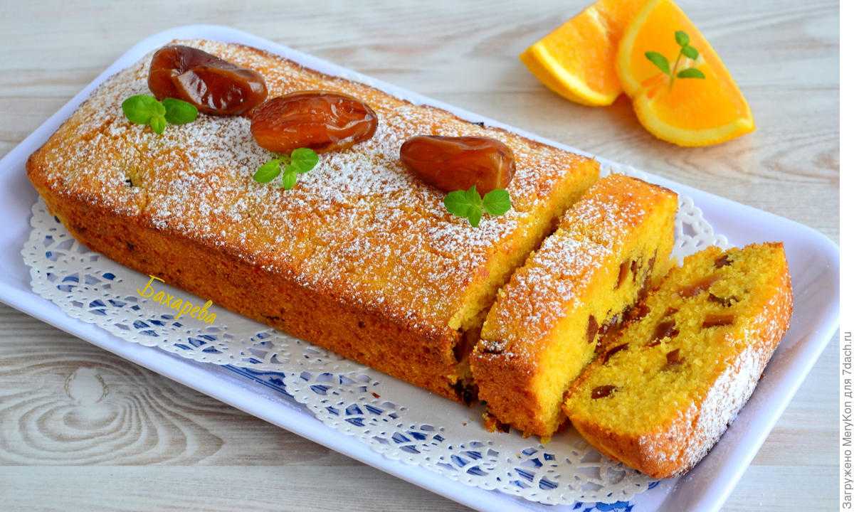 Быстрый пирог с финиками: простой рецепт - со вкусом