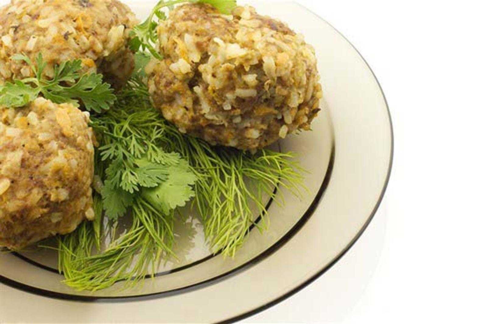 Суп с мясными ёжиками – кулинарный рецепт