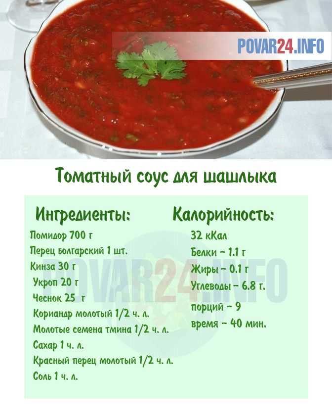Соус для шашлыка из томатной пасты: 5 самых вкусных рецептов - onwomen.ru