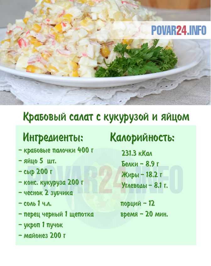 Крабовый салат с рисом: рецепты для праздничного стола