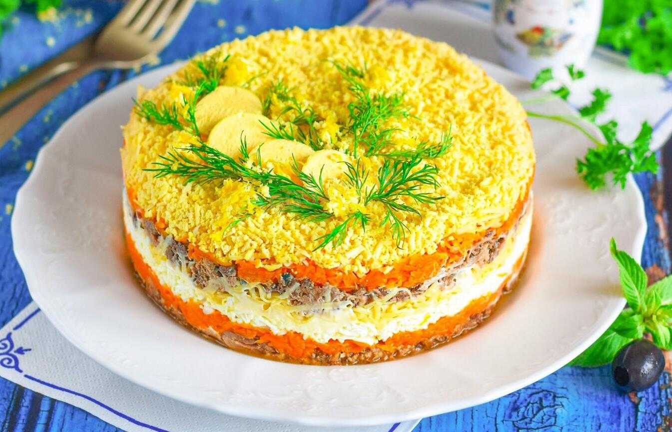 Салат мимоза классический