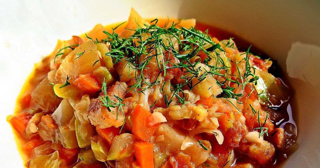 Овощное рагу – 9 самых вкусных рецептов рагу из овощей                          
