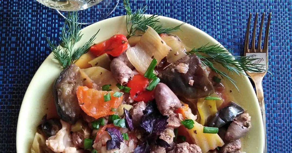 Картофель с грибами и куриными желудками - рецепт с фотографиями - patee. рецепты