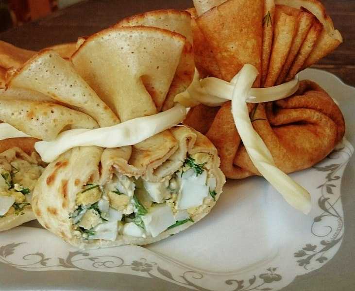 Фаршированные блины с ветчиной и сыром — 7 вкусных рецептов о том, как приготовить блинчики с ветчиной