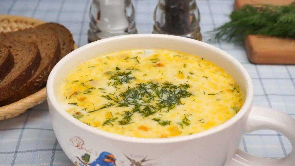 Сырный суп со свининой в мультиварке как у мамы — очень вкусно по-домашнему