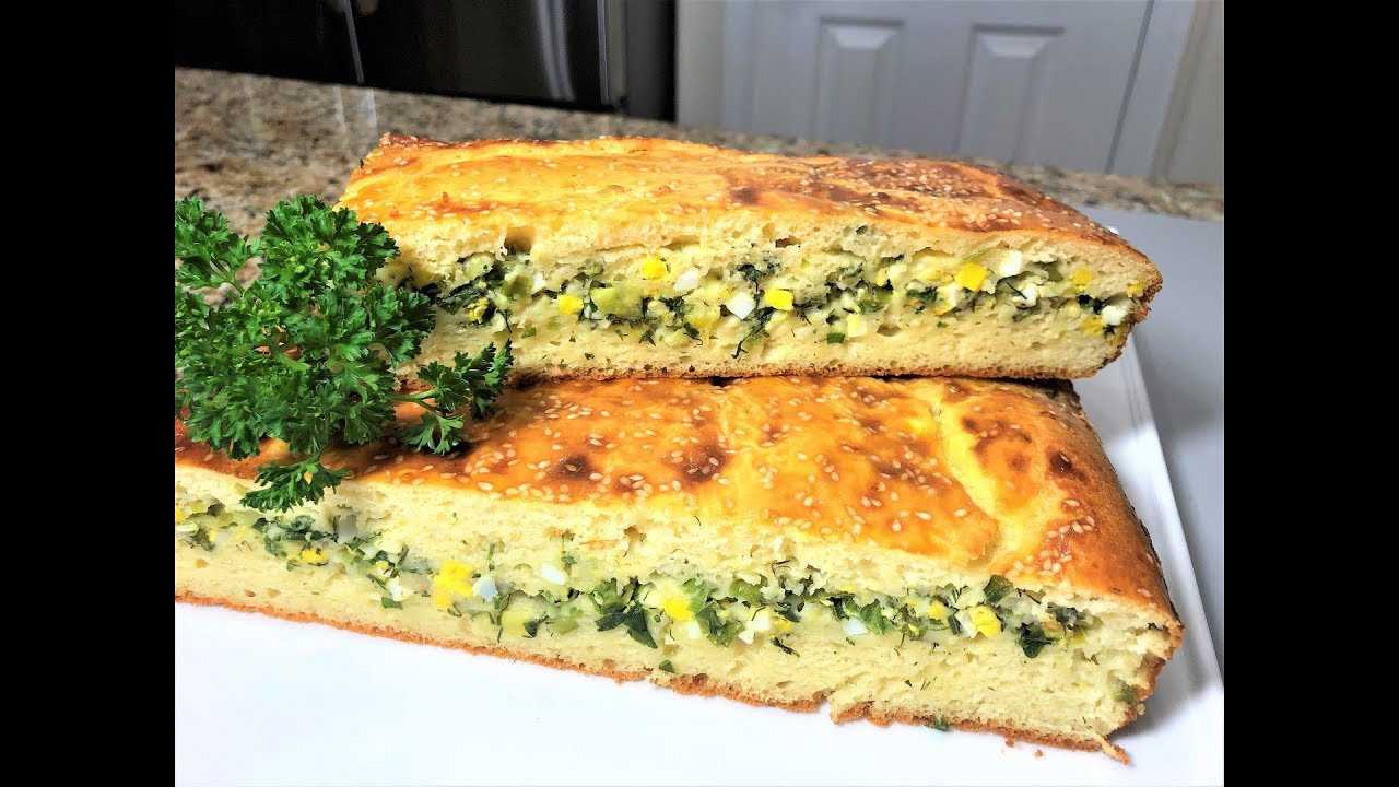 Самые вкусные заливные луковые пироги