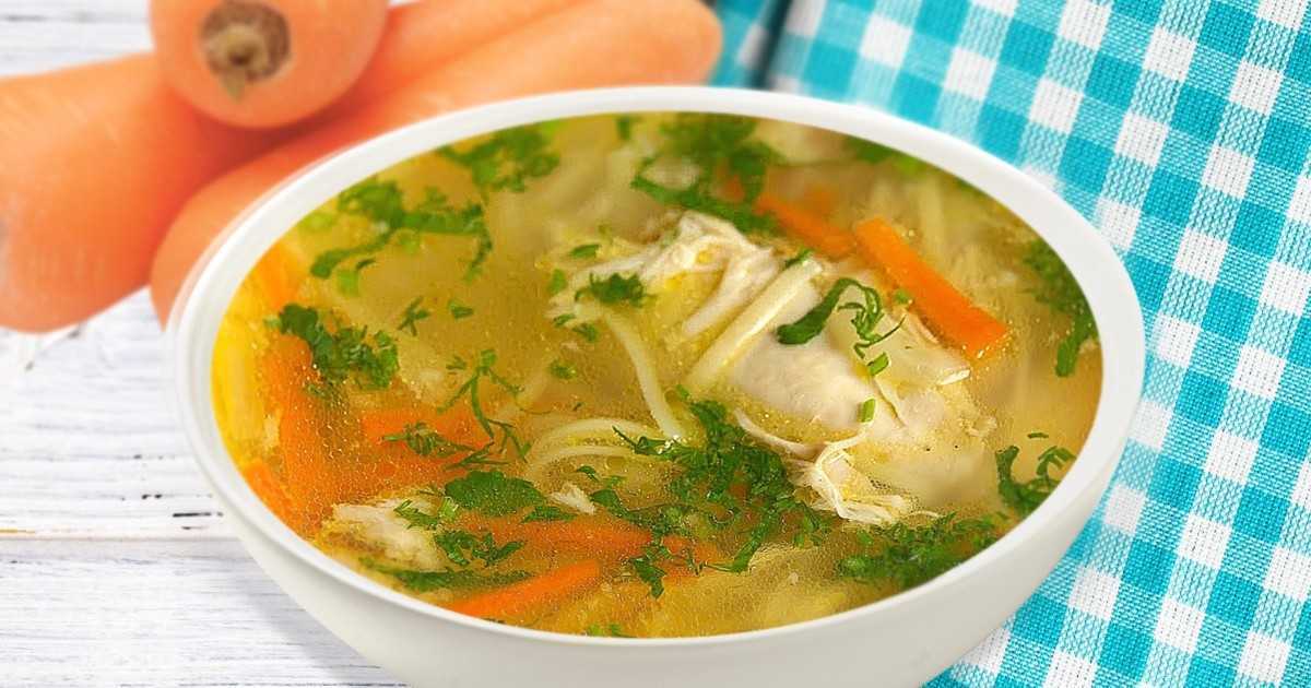 Детский супчик на куриных крыльях - рецепт пошаговый с фото