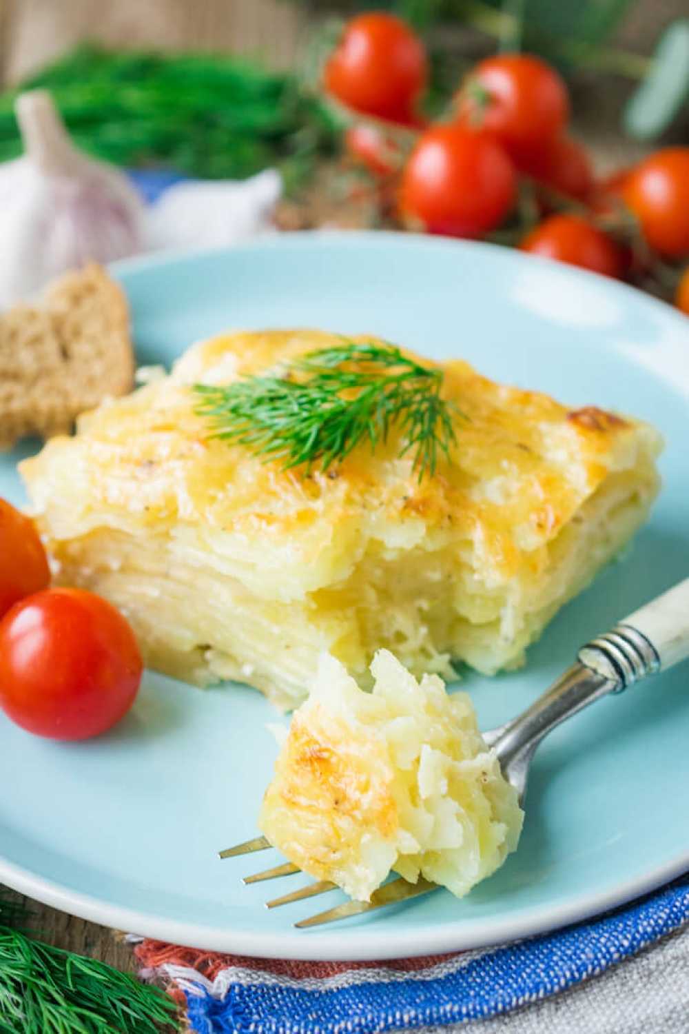 Картофельный гратен в духовке